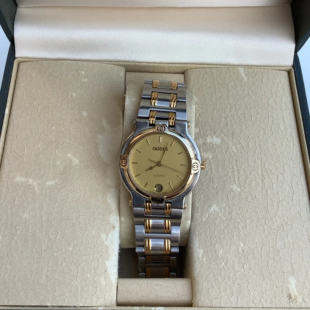Mens GUCCI 9000 M Stainless steel watch 💥💥